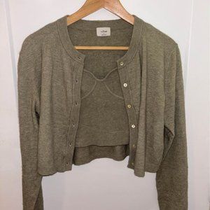 Wilfred Sicily Cardigan and Tank
